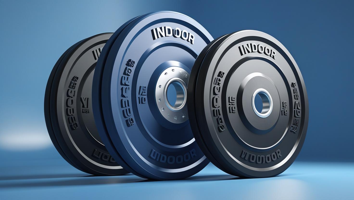 RUBBER COATED WEIGHT PLATE